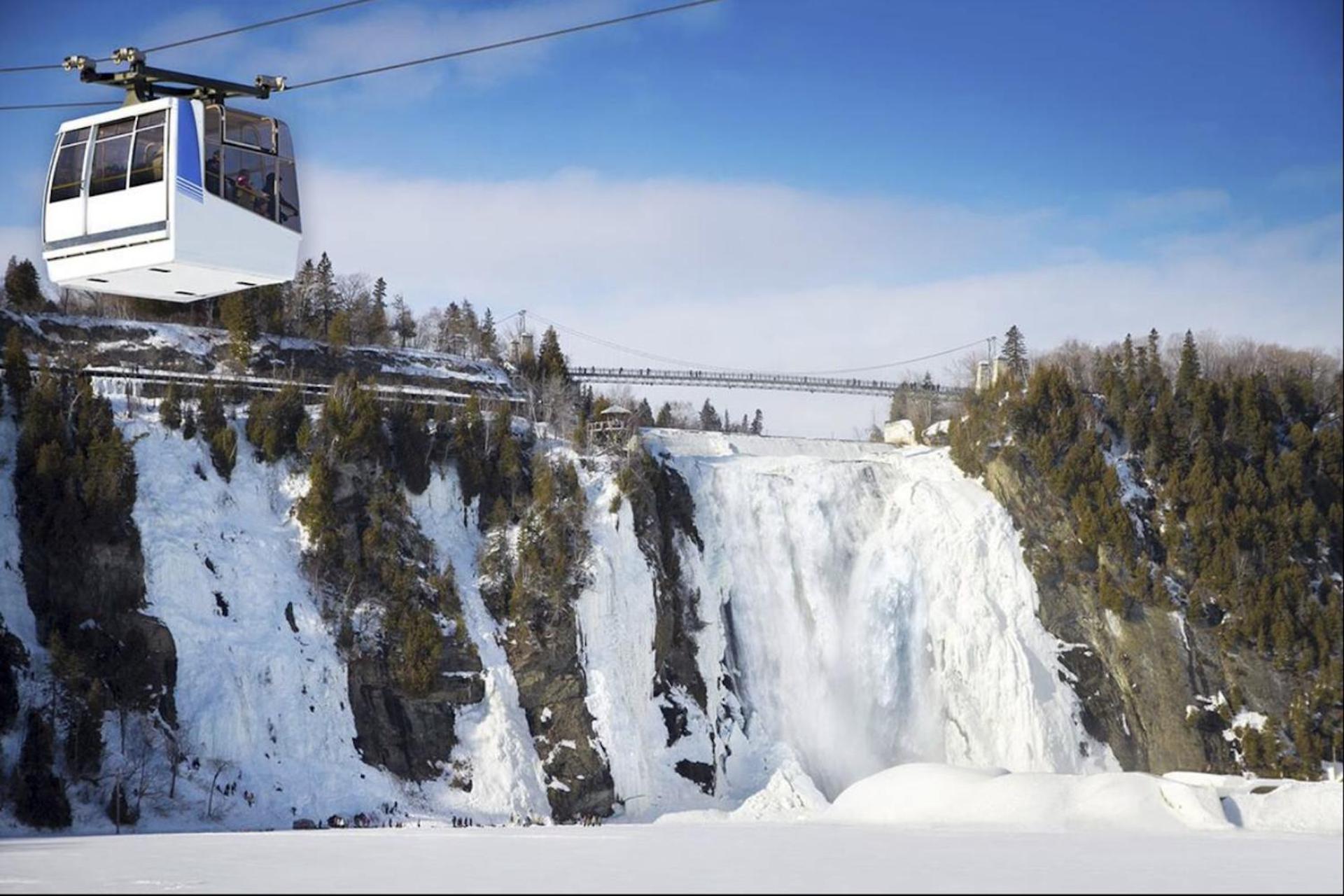 Initial - Cavalier - Chutes-Montmorency Saint-Jean-de-Boischâtel Extérieur photo